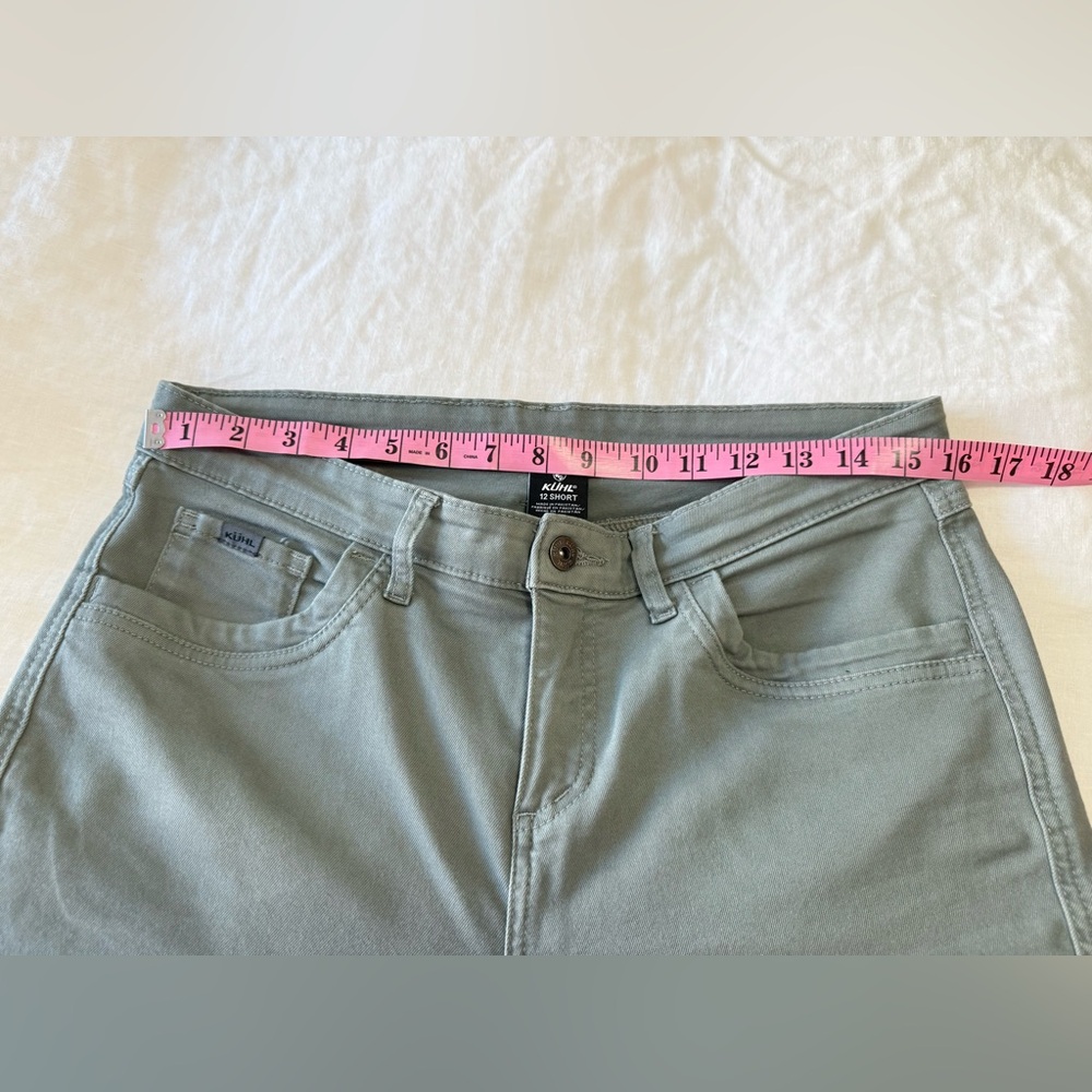 KUHL | SZ 12 Short | KONTOUR SKINNY Sea Grass Stretch Pocket Outdoor Pants - Picture 7 of 10